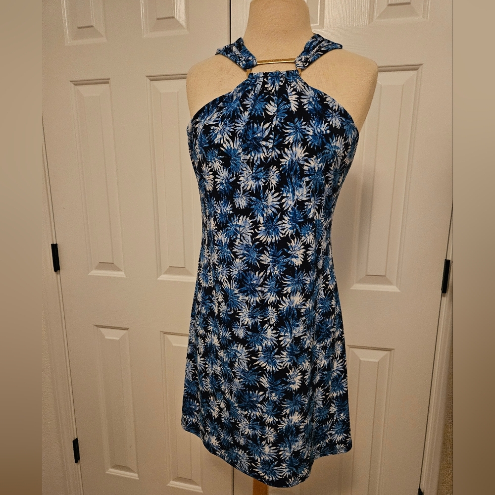 Michael kors Women Grecian blue dress